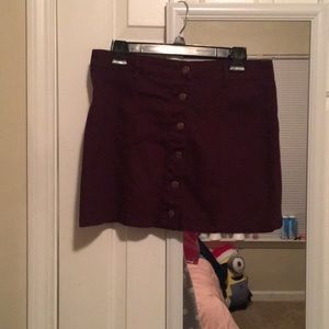 Button up skirt